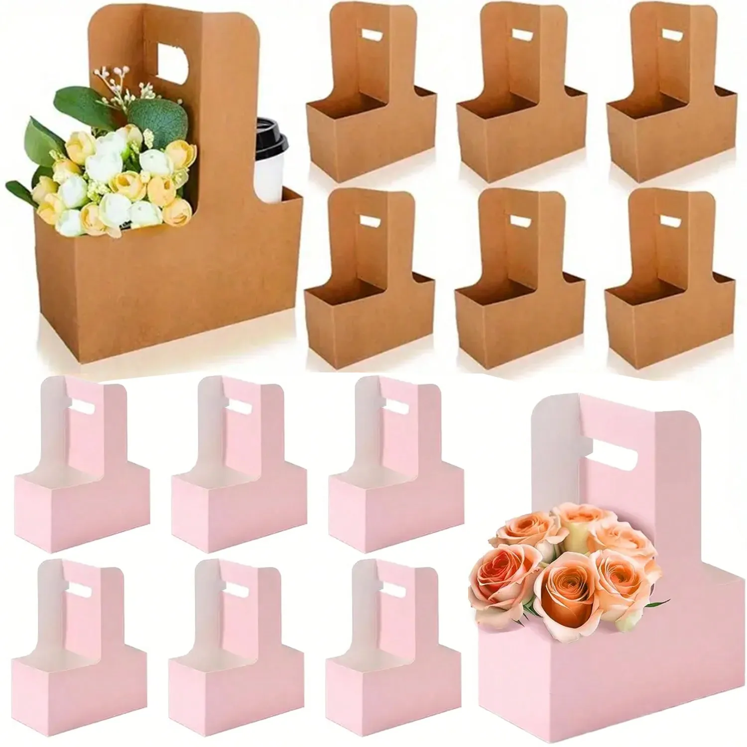 Flower Wrap Kraft - Tas Kado Buket Bunga Kertas Kraft