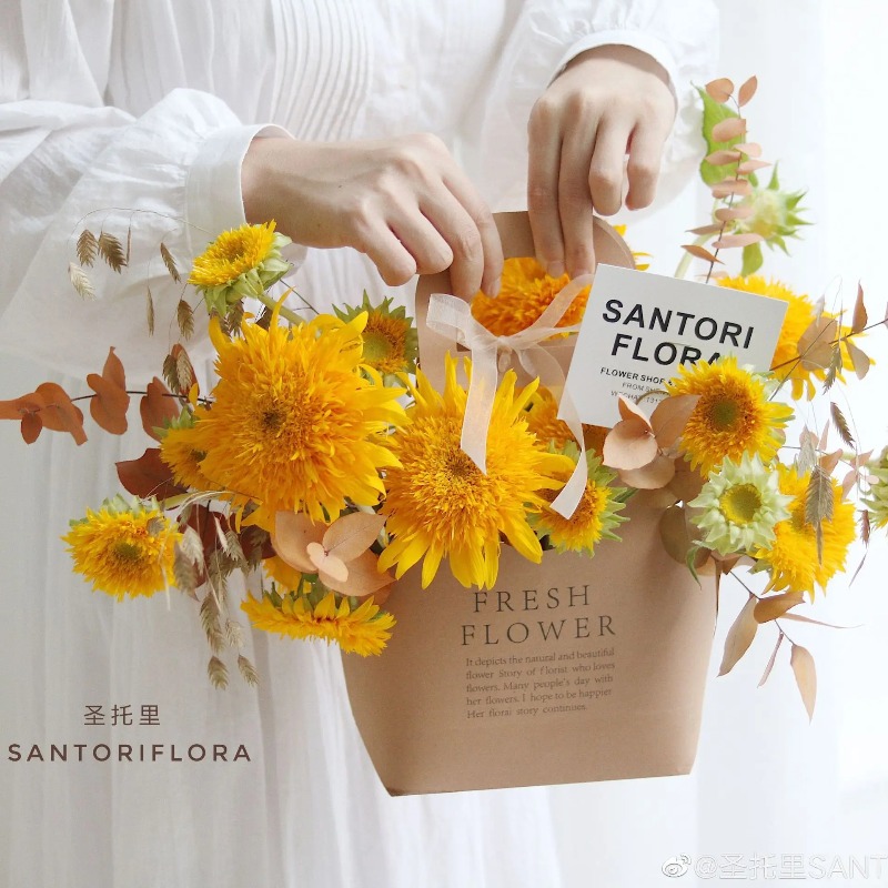 10-40PCS Satu Ukuran Tas Bunga - Flower Wrap Kraft ulasan dan harga