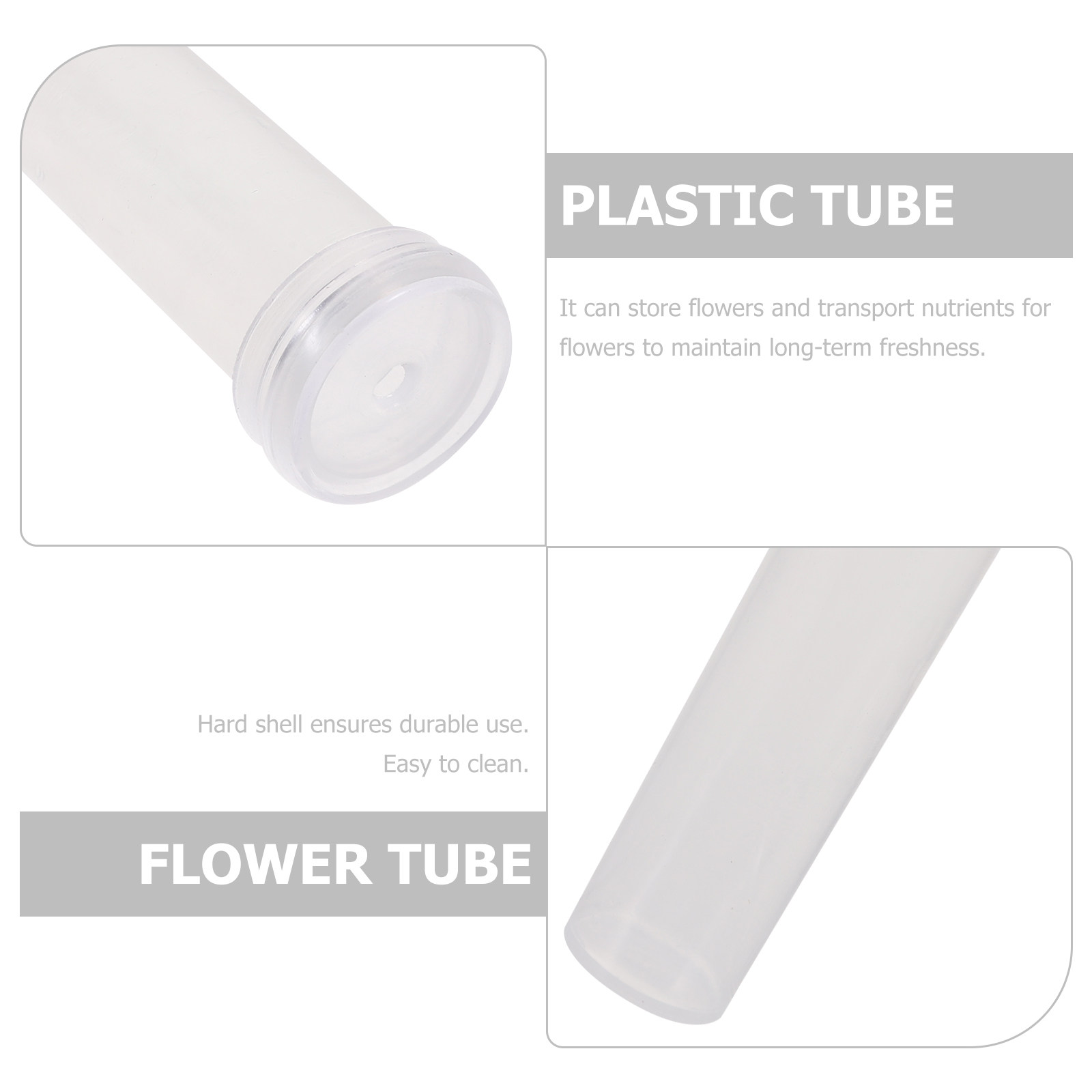 100Pcs Tabung Air Plastik untu - Longs Florist Supply ulasan dan harga